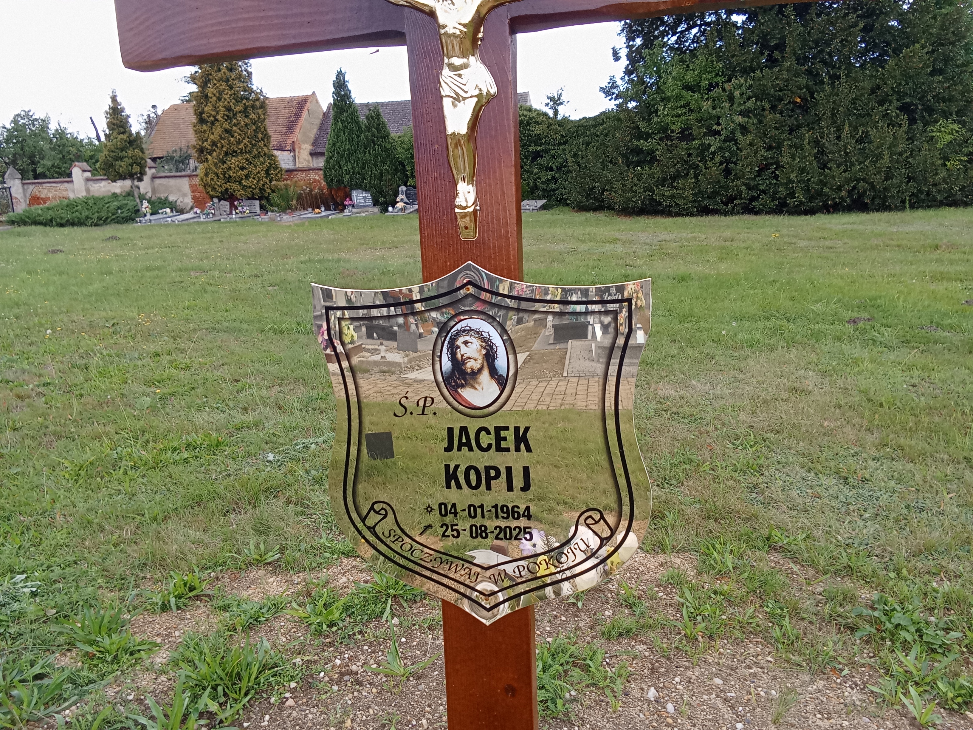 Grób Jacek Kopij