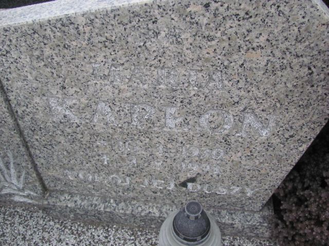 Maria Kapelon 1930 Korfantów - Grobonet - Wyszukiwarka osób pochowanych