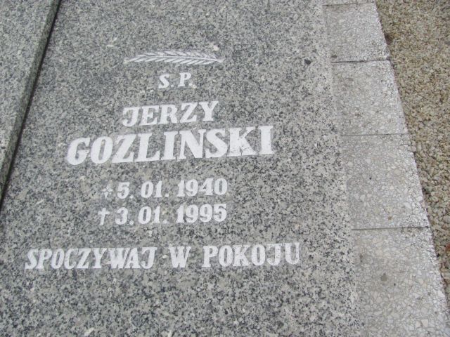 Jerzy Gozliński 1940 Korfantów - Grobonet - Wyszukiwarka osób pochowanych