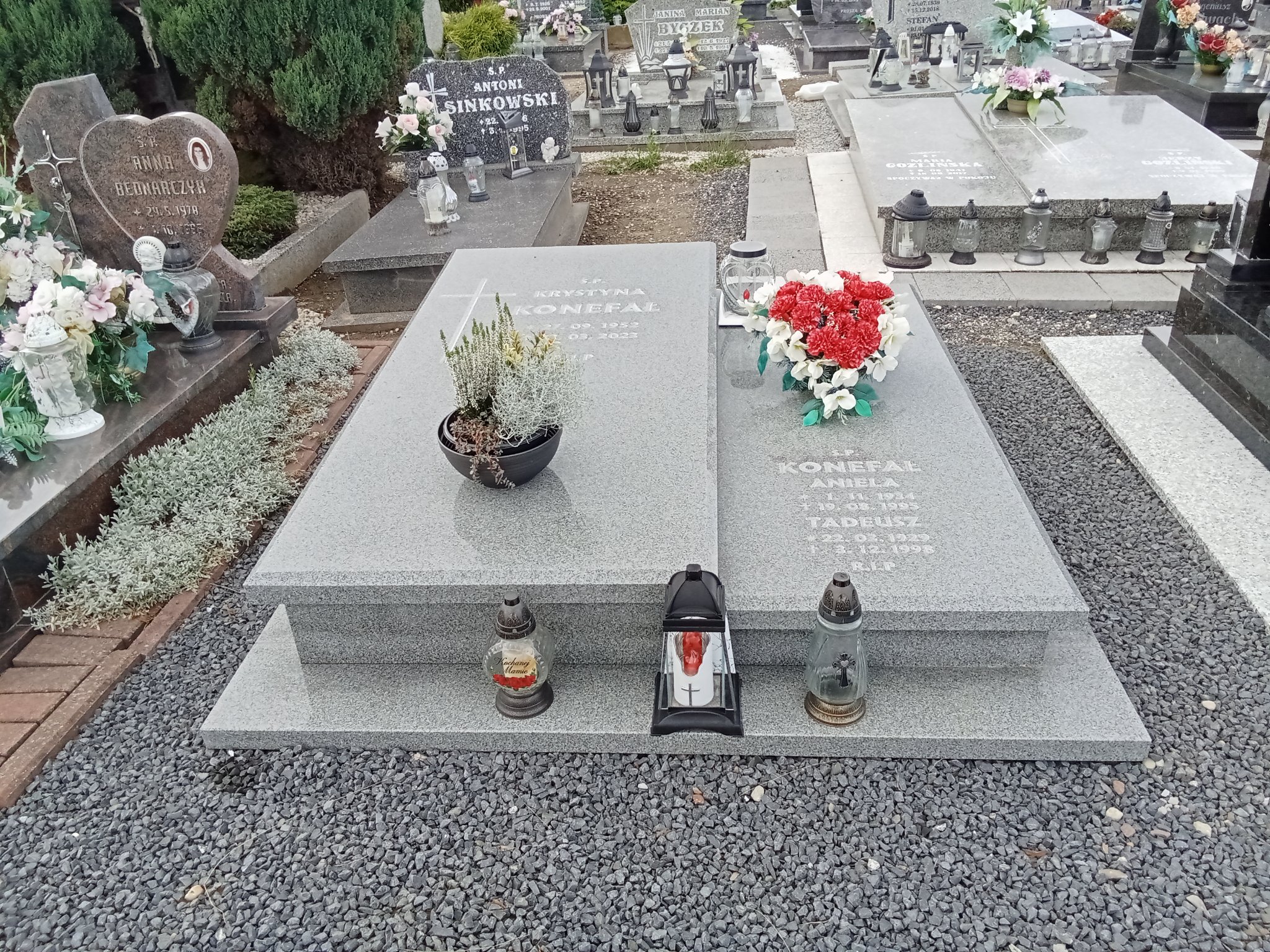 Grób Krystyna Konefał