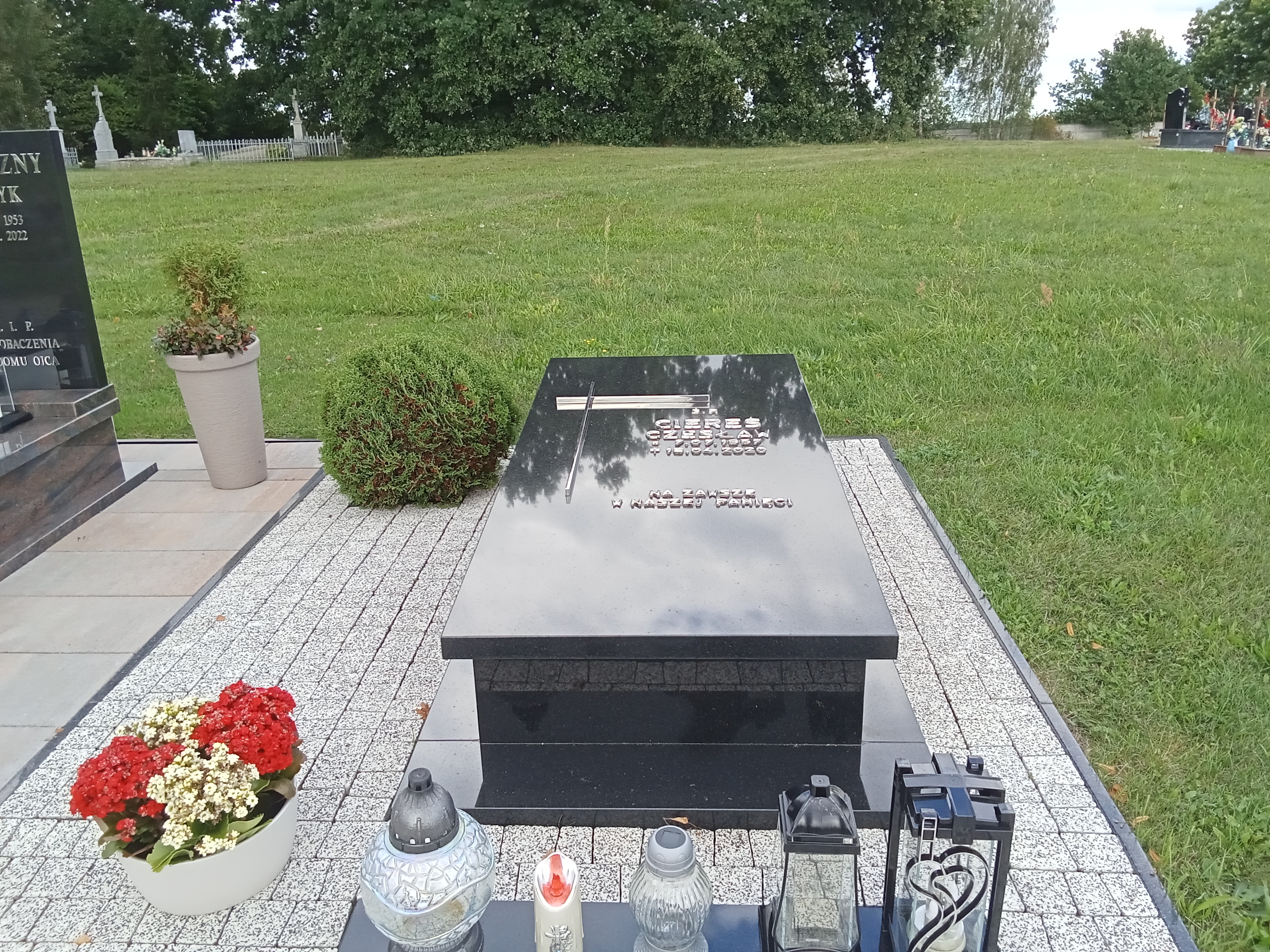 Grób Czesław Cieres