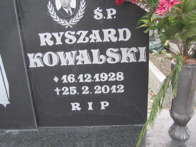 Ryszard Kowalski 1928 Korfantów - Grobonet - Wyszukiwarka osób pochowanych