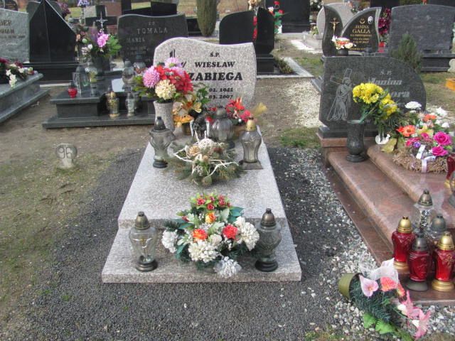 Grób Wiesław Zabiega