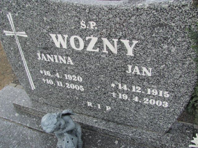 Janina Woźna 1920 Korfantów - Grobonet - Wyszukiwarka osób pochowanych