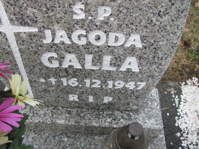 Jagoda Galla 1947 Korfantów - Grobonet - Wyszukiwarka osób pochowanych
