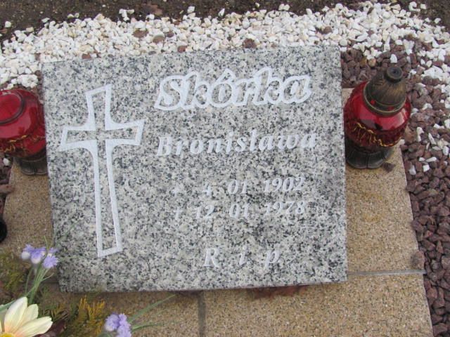 Bronisława Skórka 1902 Korfantów - Grobonet - Wyszukiwarka osób pochowanych