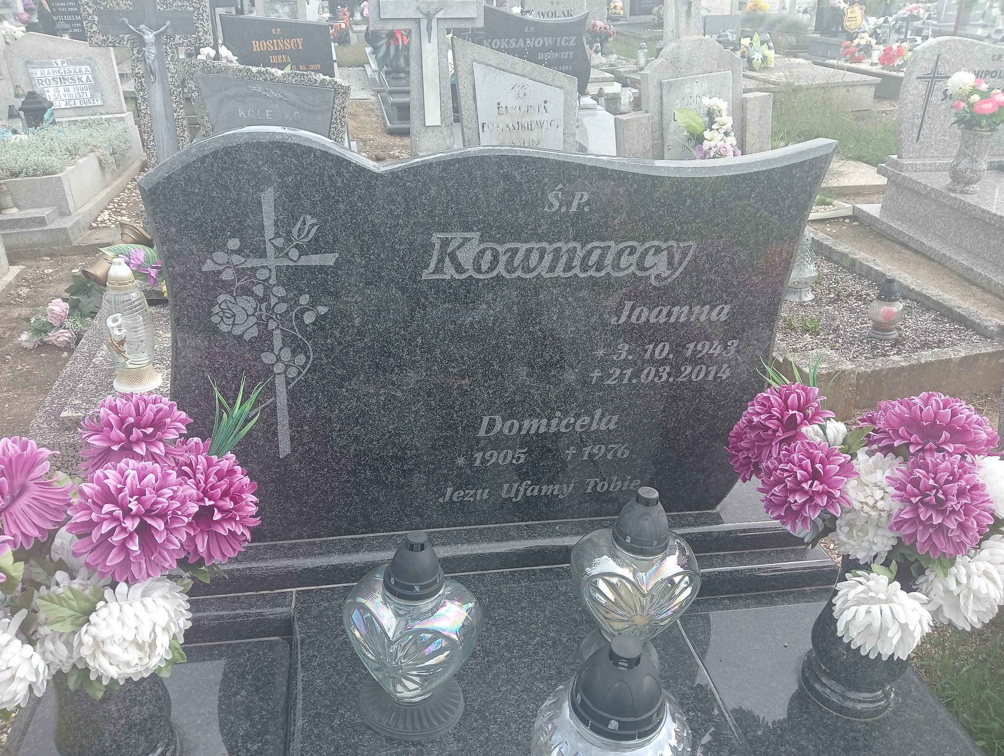 Joanna Kownacka 1943 Korfantów - Grobonet - Wyszukiwarka osób pochowanych